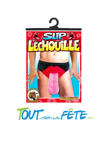 Slip léchouille ( cadeau humoristique ) taille unique pour adulte