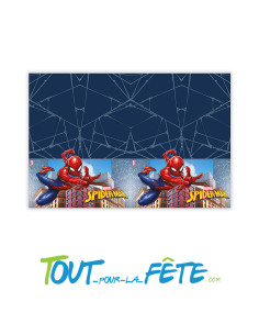 Nappe en papier Spider-man 120cm x 180cm sous licence officielle Marvel