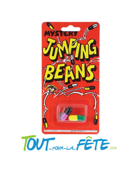 Haricots sauteurs farces et attrapes 3 mystery jumping beans