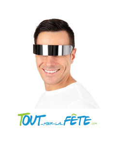 Paire de lunettes futuristes / robot accessoire de déguisement taille unique