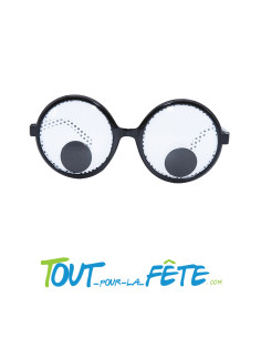 Lunettes gros yeux mobiles pour vos soirées festives
