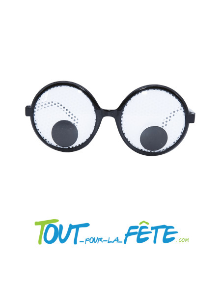 Lunettes gros yeux mobiles pour vos soirées festives