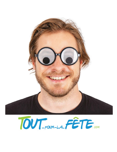 Lunettes gros yeux mobiles pour vos soirées festives