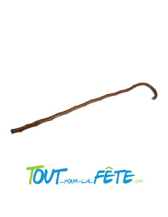 Canne en bois de grand-mère taille 90cm ( accessoire déguisement )