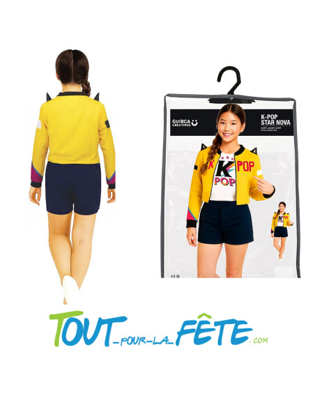 Déguisement K-pop star demon hunters pour fille taille enfant