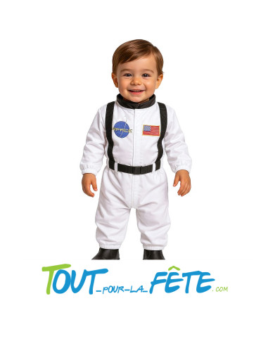 Déguisement astronaute pour bébé ( combinaison ) 12/18 mois - 18/24 mois