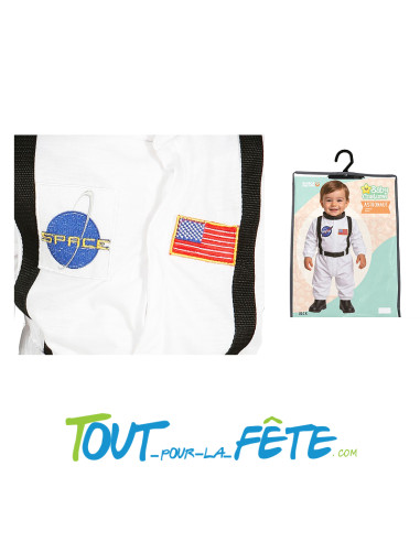 Déguisement astronaute pour bébé ( combinaison ) 12/18 mois - 18/24 mois