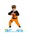 Déguisement de ninja Naruto orange et noir taille enfant ( combinaison )