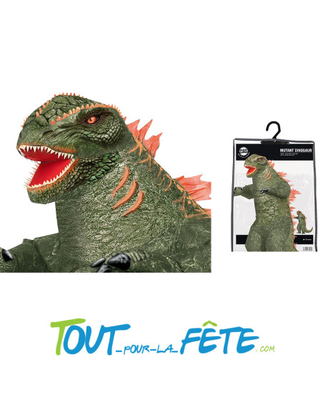 Déguisement dinosaure gonflable godzilla taille unique pour adulte