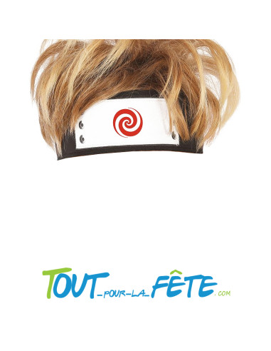 Bandeau style Naruto ninja (manga) taille unique pour enfant ( accessoire déguisement )