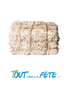 Mini botte de paille couleur naturel 9cm x 4cm x 4cm
