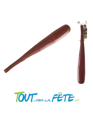 Massue préhistorique marron taille 49cm en plastique ( accessoire déguisement )