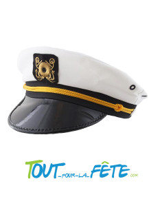 Casquette de capitaine taille unique pour adulte ( 100% polyester ) 2
