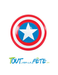 Bouclier captain america 30.5cm pour enfant sous licence officielle Marvel