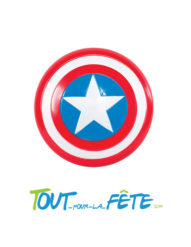 Bouclier captain america 30.5cm pour enfant sous licence officielle Marvel