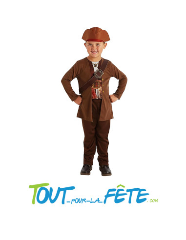 Déguisement pirates des caraibes " capitaine Jack Sparrow " taille enfant