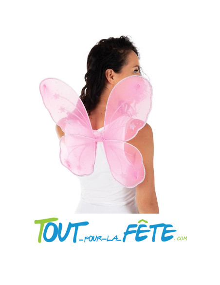 Ailes de Papillon (Rose ou Vert) – Taille Unique Adulte et Enfant