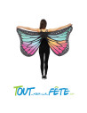 Ailes de Papillon Multicolores Adulte – Accessoire Costume 150 x 70 cm