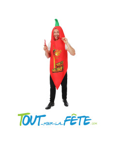 Déguisement Piment Rouge Adulte Taille Unique – “Chilli Challenge”