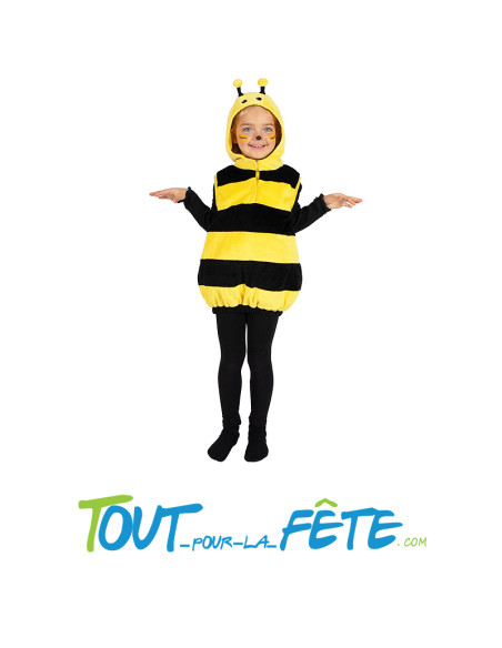Déguisement abeille enfant – Combinaison avec capuche