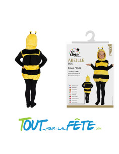 Déguisement abeille enfant – Combinaison avec capuche 2