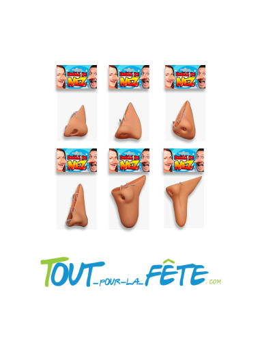Faux Nez Humoristique avec élastique -...