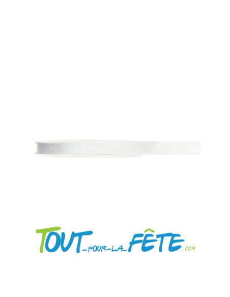 Ruban en satin 25m x 6mm ( plusieurs coloris )