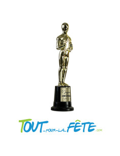 Trophée de Star "Joyeux Anniversaire" – Couleur Or 20 cm
