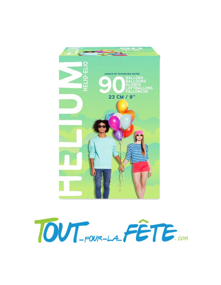Bouteille d'hélium jetable 0.75m3 Gonflez jusqu'à 90 ballons