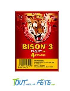 Pétard à mèche Bison 3 2