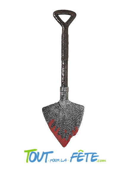 Pelle ensanglantée avec manche 56 cm