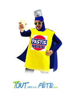 Déguisement Pastis Man Homme Taille Unique