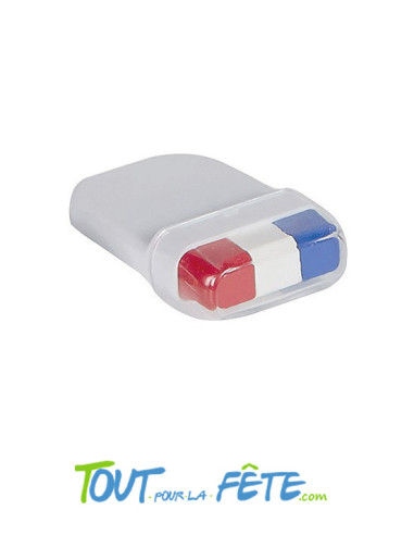 Stick maquillage tricolore