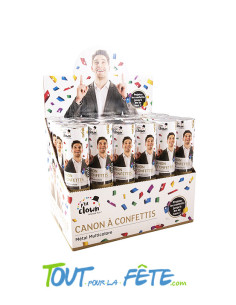 canon confettis multicolore 20 cm 2