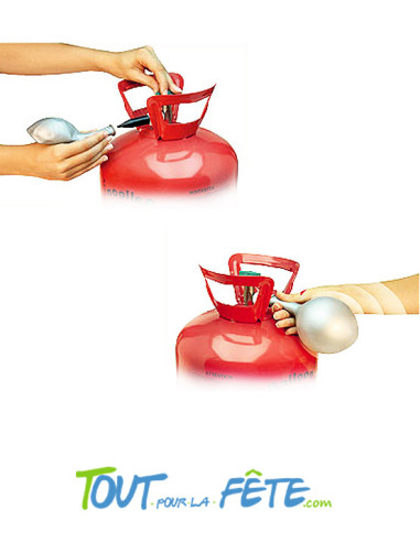 Bouteille d'hélium jetable 0.2 m3