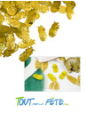 Confettis de table Ananas or 10 g