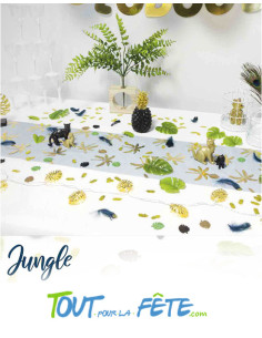 Confettis de table Ananas or 10 g 2
