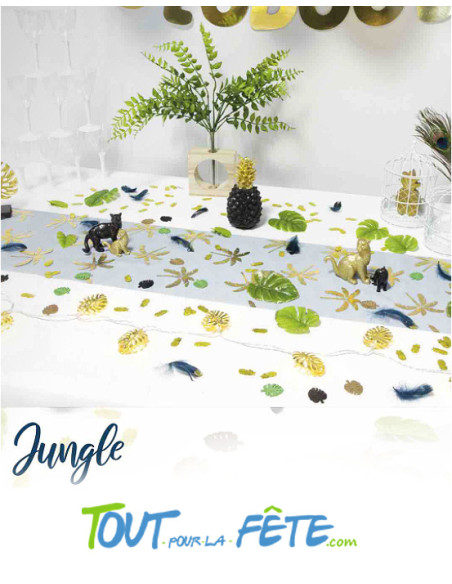 Confettis de table Ananas or 10 g