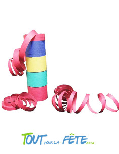Serpentin géant - rouleau de 25 - Largeur 8 mm - Longueur 10 m