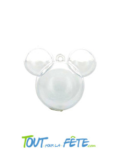 Contenant dragée tête de souris ou de Mickey