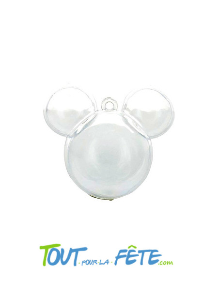 Contenant dragée tête de souris ou de Mickey