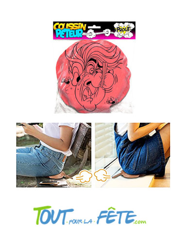 Coussin péteur farce et attrape
