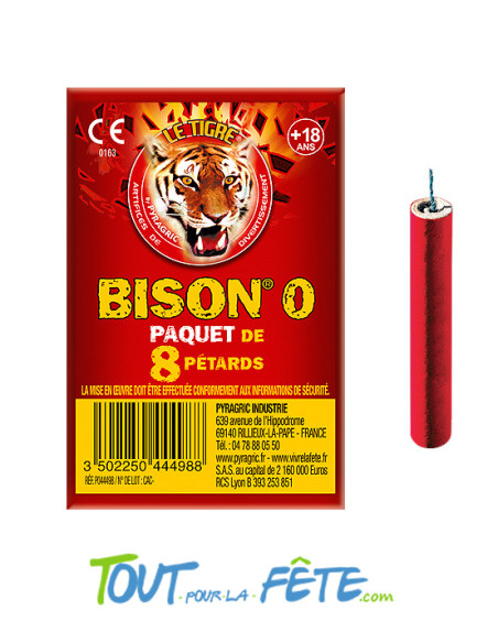 Pétard à mèche Bison 0
