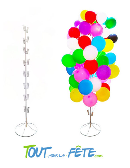 Arbre à ballons métal