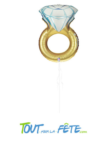 Ballon bague de diamant