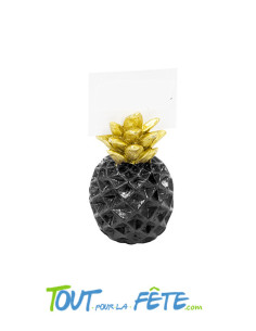 Marque place en résine Ananas