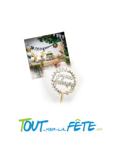 Centre de table joyeux anniversaire 2