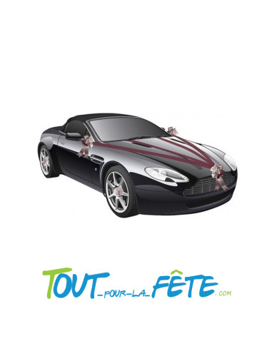 Kit voiture Bordeaux cérémonies, mariage