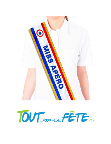 Écharpe tricolore Miss APERO