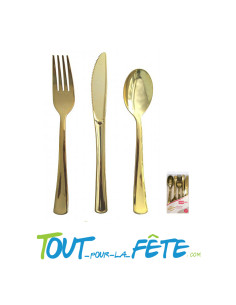 Ménagères prestige or 30 pièces